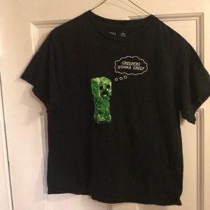 Youth Large Minecraft T-Shirt